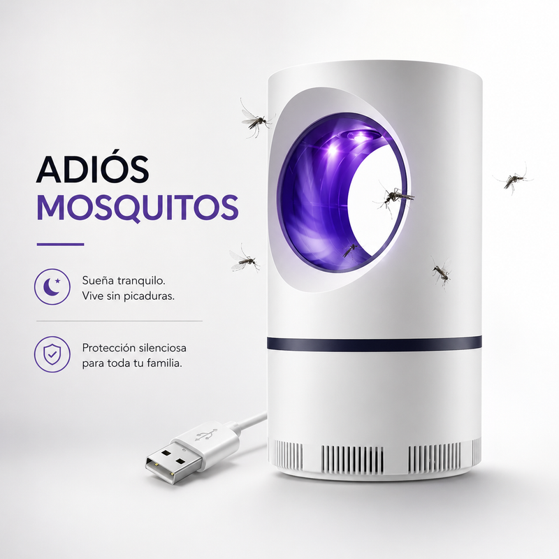 Lámpara Anti-mosquitos Usb Trampa moscas